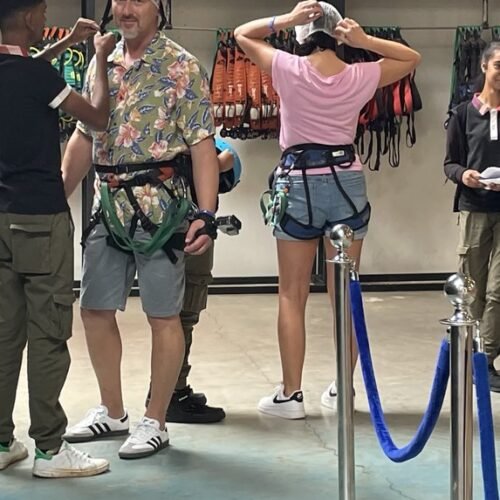 Mauritius zipline adventure