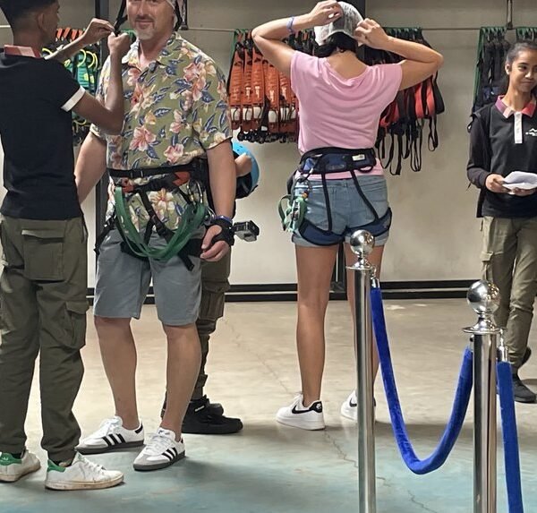 Mauritius zipline adventure